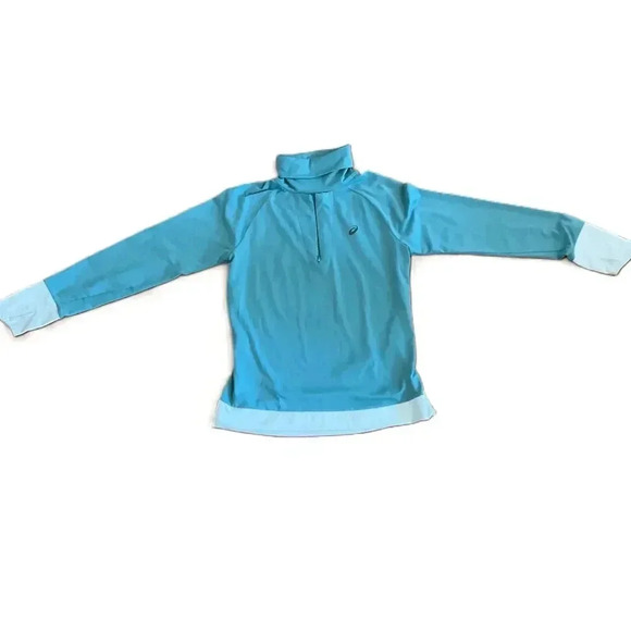 Asics Women’s Large Athletic Long‎ Sleeve High Neck Pullover - Picture 1 of 7